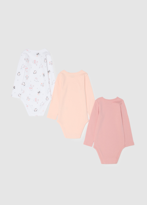 OVS Kids Body Maneca Scurta Roz Fete 0-9 Luni [2]