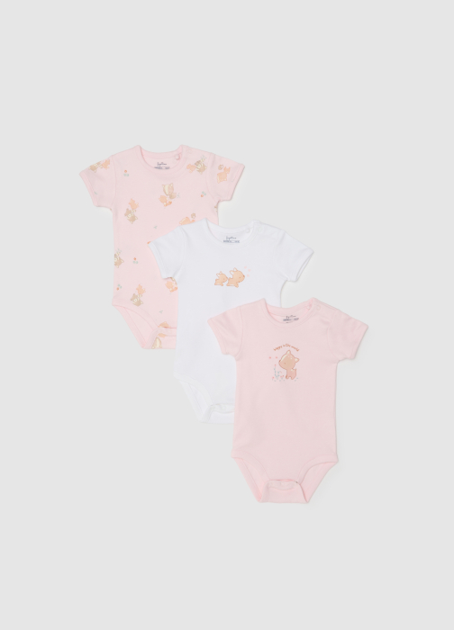 OVS Kids Body Maneca Scurta Roz Fete 0-9 Luni [1]