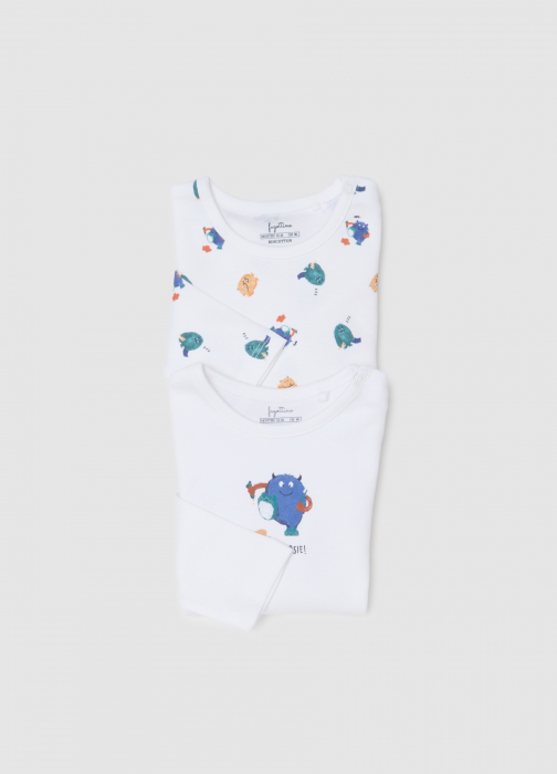 OVS Kids Body Maneca Scurta Snow White Baieti 0-9 Luni [3]