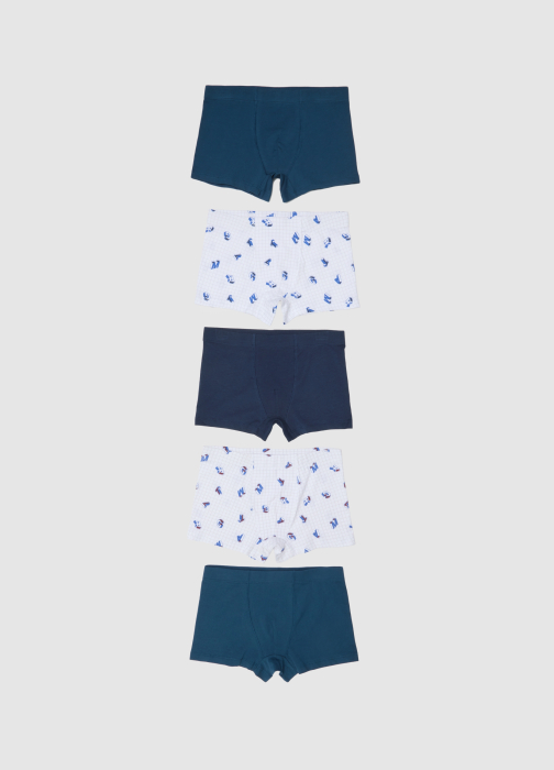 OVS Kids Boxeri Blue/White Baieti 10-15 Ani [1]