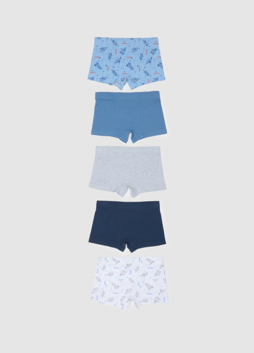 OVS Kids Boxeri Blue/White Baieti 10-15 Ani [2]