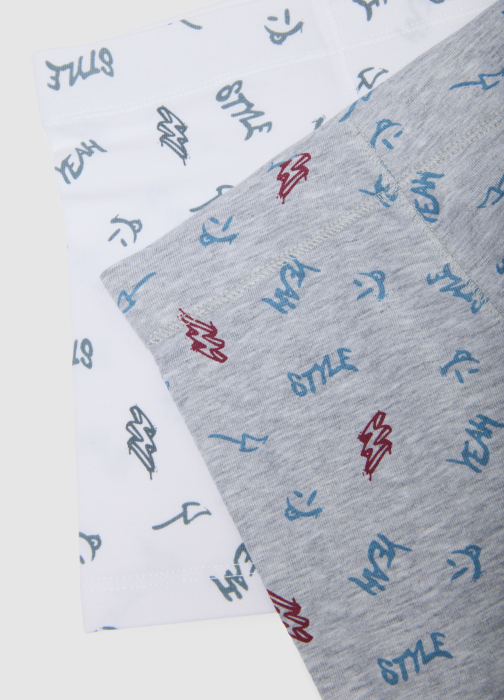 OVS Kids Boxeri Blue/White Baieti 10-15 Ani [3]