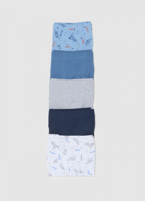 OVS Kids Boxeri Blue/White Baieti 10-15 Ani [3]