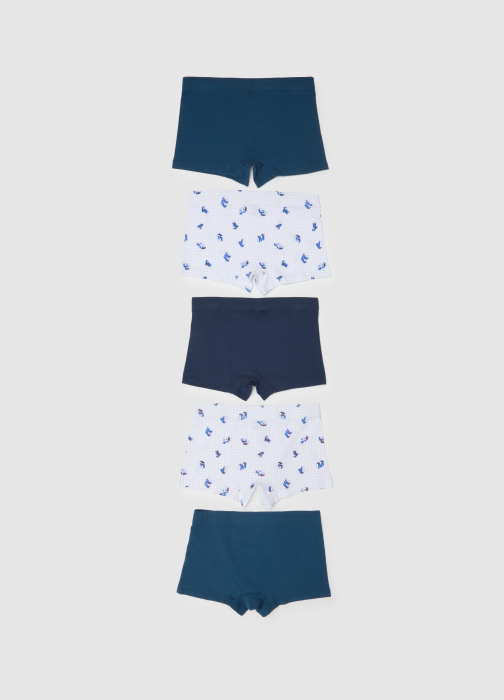 OVS Kids Boxeri Blue/White Baieti 10-15 Ani [2]