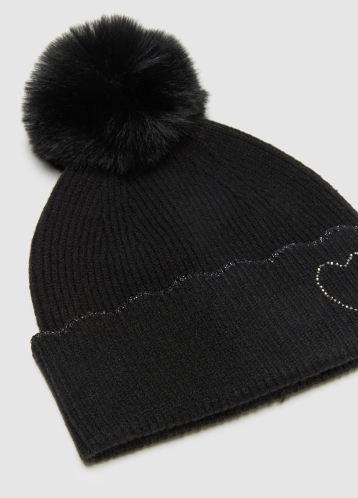 OVS Kids Caciula Neagra Fete 3-10 Ani [3]