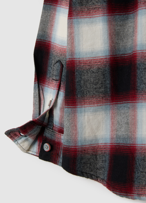 OVS Kids Camasa Maneca Lunga Black/Red Check Baieti 3-10 Ani [4]