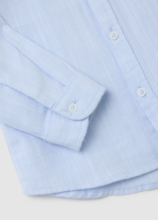OVS Kids Camasa Maneca Lunga Light Blue Baieti 9-36 Luni [4]