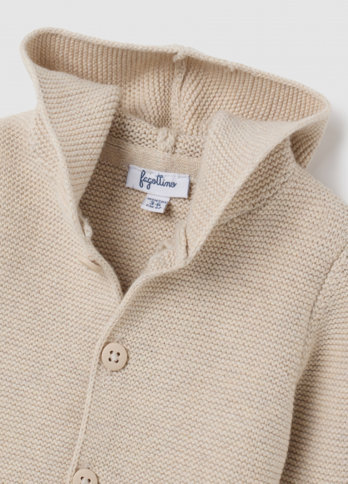 OVS Kids Cardigan Beige Melange Baieti 0-9 Luni [3]