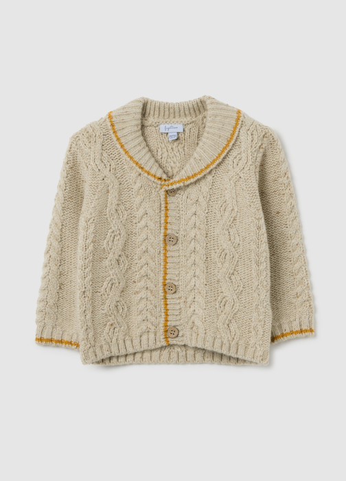 OVS Kids Cardigan Beige Melange Baieti 9-36 Luni [1]