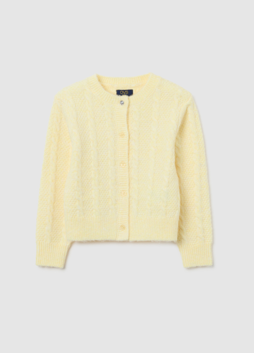 OVS Kids Cardigan Pastel Yellow Fete 3-10 Ani [1]