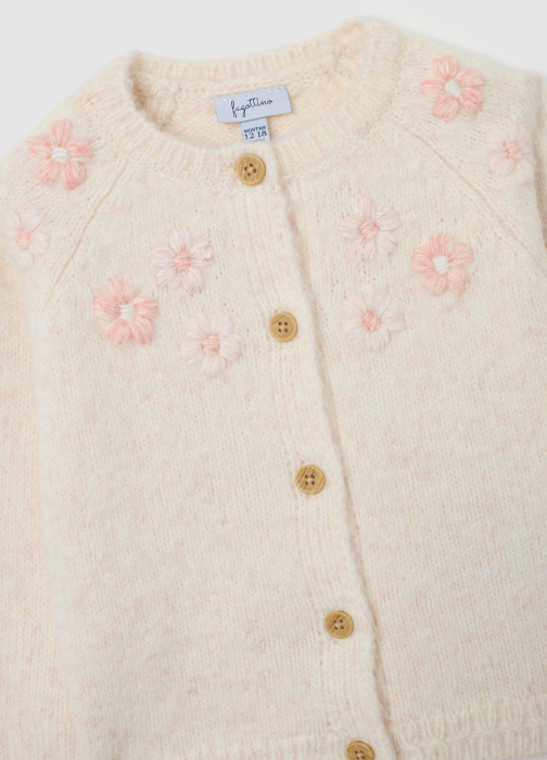 OVS Kids Cardigan Vanilla Cream Fete 9-36 Luni [3]