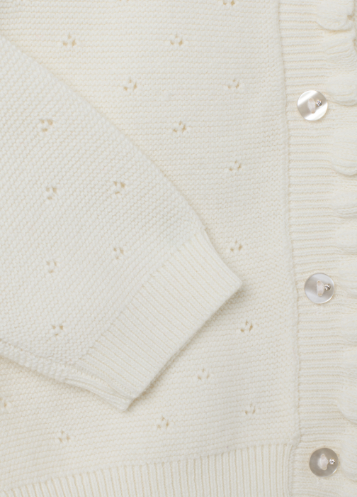 OVS Kids Cardigan White Alyssum Fete 9-36 Luni [3]