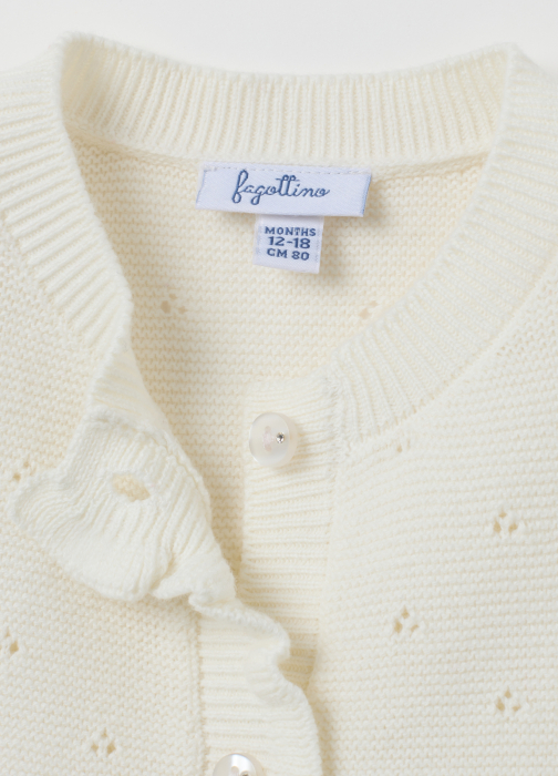 OVS Kids Cardigan White Alyssum Fete 9-36 Luni [4]