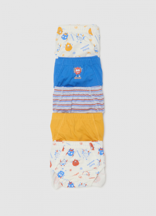 OVS Kids Chiloti Blue/Yellow Baieti 3-10 Ani [3]