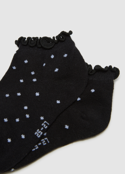 OVS Kids Ciorapi Antislip White/Black Fete 10-15 Ani [3]