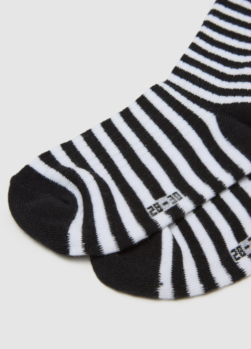 OVS Kids Ciorapi Antislip White/Black Fete 10-15 Ani [3]