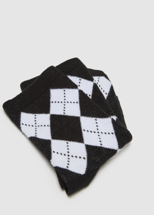 OVS Kids Ciorapi Antislip White/Black Fete 10-15 Ani [2]