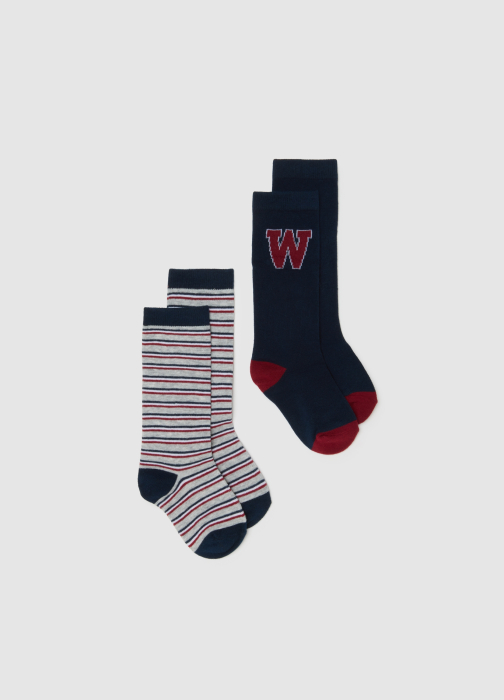 OVS Kids Ciorapi Blue/Rosii Baieti 3-10 Ani [1]