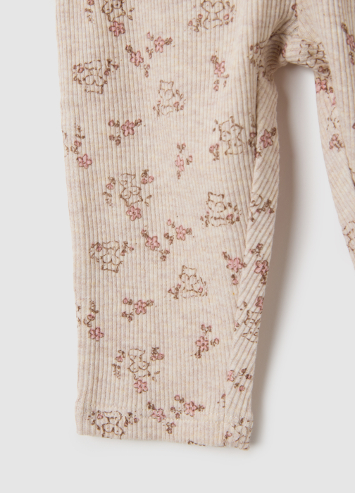 OVS Kids Леггинсы Для Девочек Beige Melange 0-9 Месяцев [4]