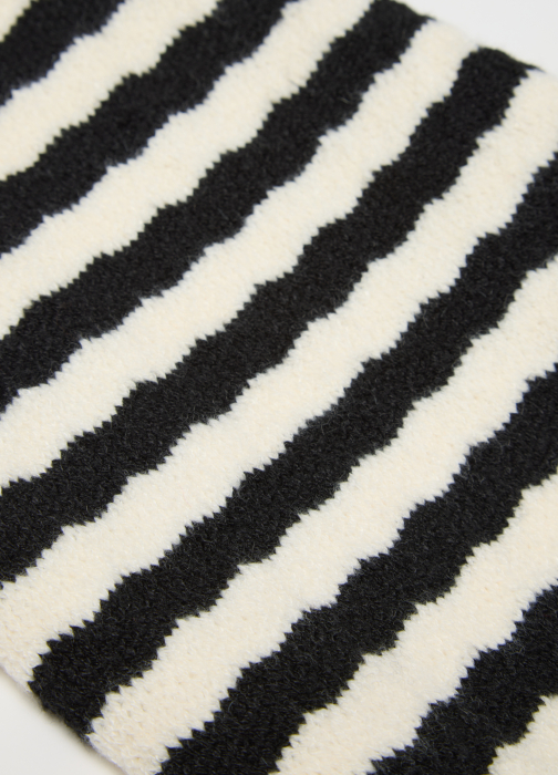 OVS Kids Fular Black-Striped Off-White Fete 3-10 Ani [3]