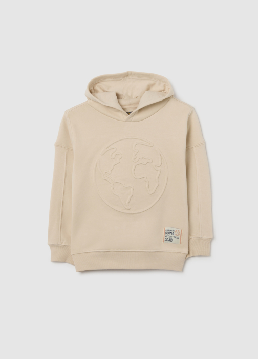 OVS Kids Hanorac Bej Baieti 3-10 Ani [1]