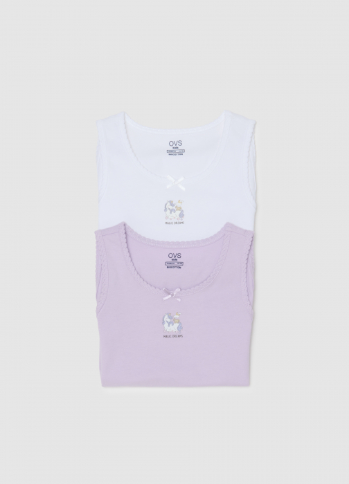 OVS Kids Lenjerie White/Violet Fete 3-10 Ani [4]
