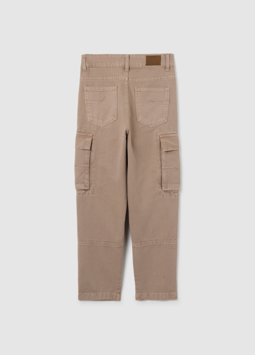 OVS Kids Pantaloni Bej Baieti 10-15 Ani [2]