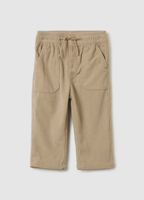 OVS Kids Pantaloni Bej Baieti 9-36 Luni [1]