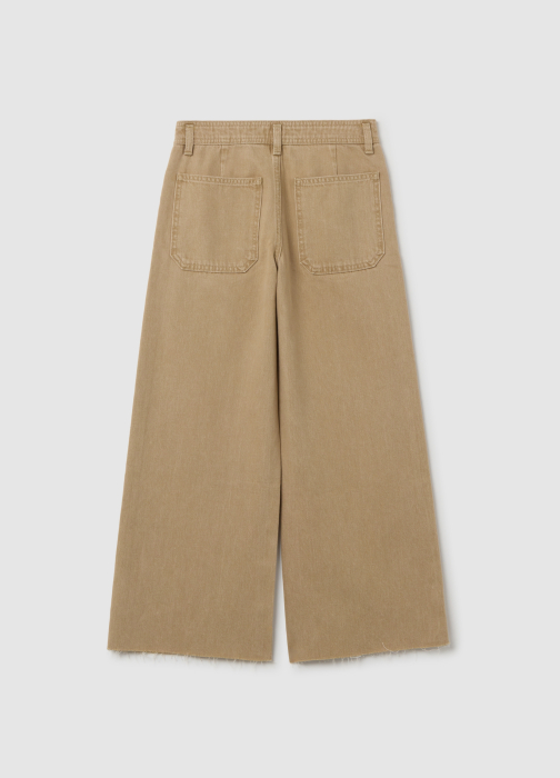 OVS Kids Pantaloni Gabardin Bej Fete 10-15 Ani [2]
