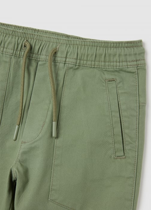 OVS Kids Pantaloni Gabardin Granite Green Baieti 3-10 Ani [4]