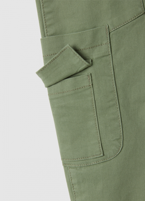 OVS Kids Pantaloni Gabardin Granite Green Baieti 3-10 Ani [3]