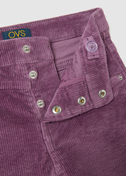 OVS Kids Pantaloni Gabardin Grapeade Fete 3-10 Ani [3]