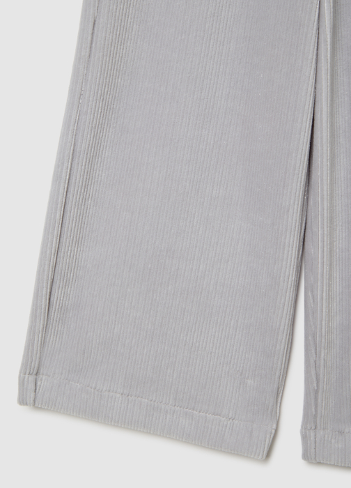 OVS Kids Pantaloni Gabardin Gri Fete 3-10 Ani [4]