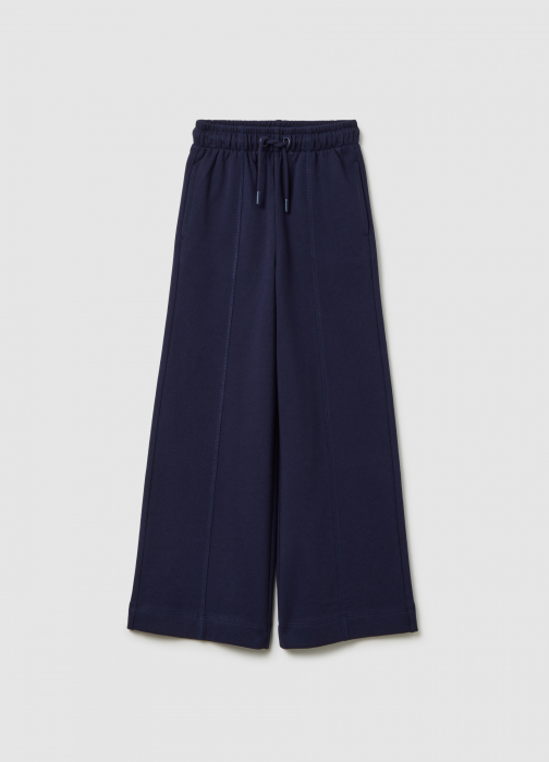 OVS Kids Pantaloni Gabardin Maritime Blue Fete 3-10 Ani [1]