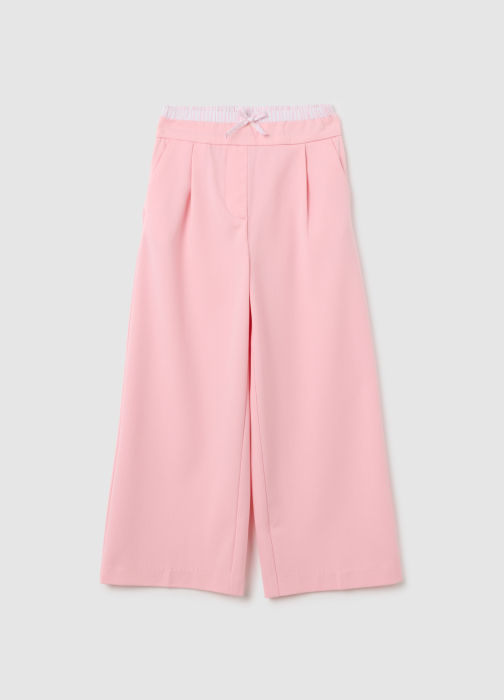OVS Kids Pantaloni Gabardin Roz Fete 3-10 Ani [1]