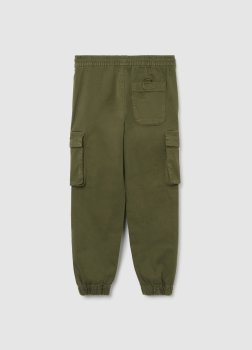 OVS Kids Pantaloni Gabardin Winter Moss Baieti 10-15 Ani [2]