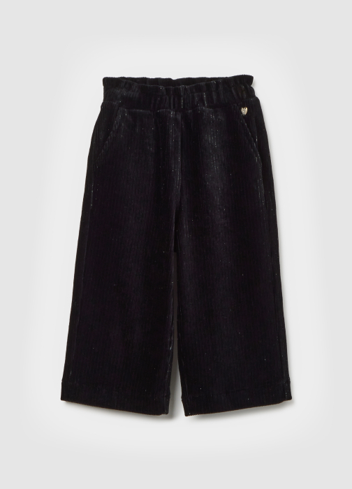 OVS Kids Pantaloni Negri Fete 9-36 Luni [1]