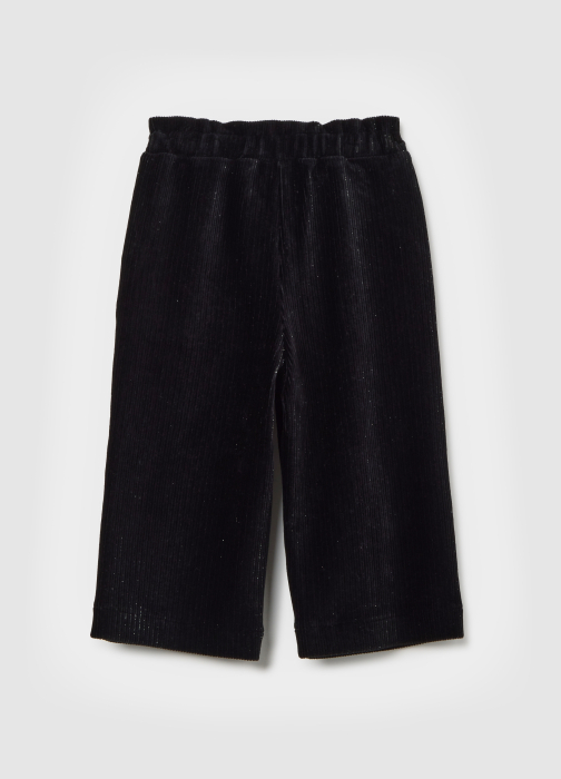 OVS Kids Pantaloni Negri Fete 9-36 Luni [3]