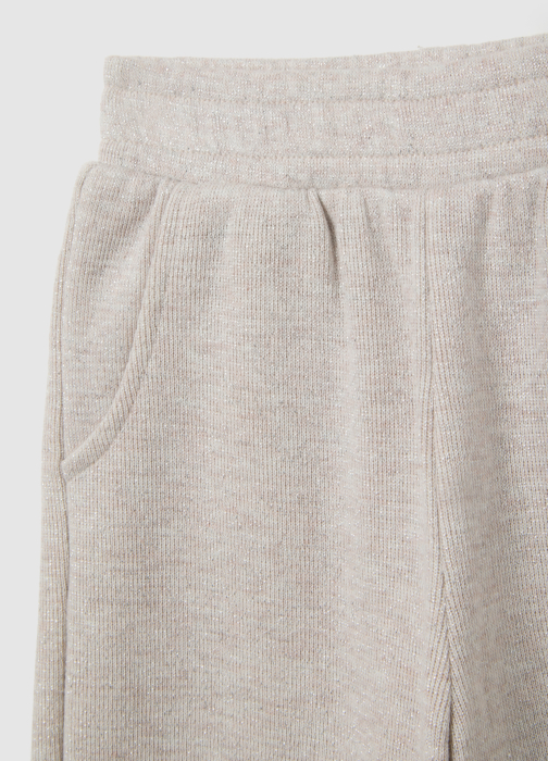 OVS Kids Pantaloni Sport Beige Melange Fete 3-10 Ani [3]