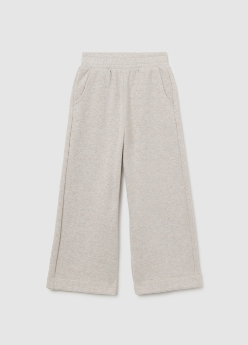 OVS Kids Pantaloni Sport Beige Melange Fete 3-10 Ani [1]