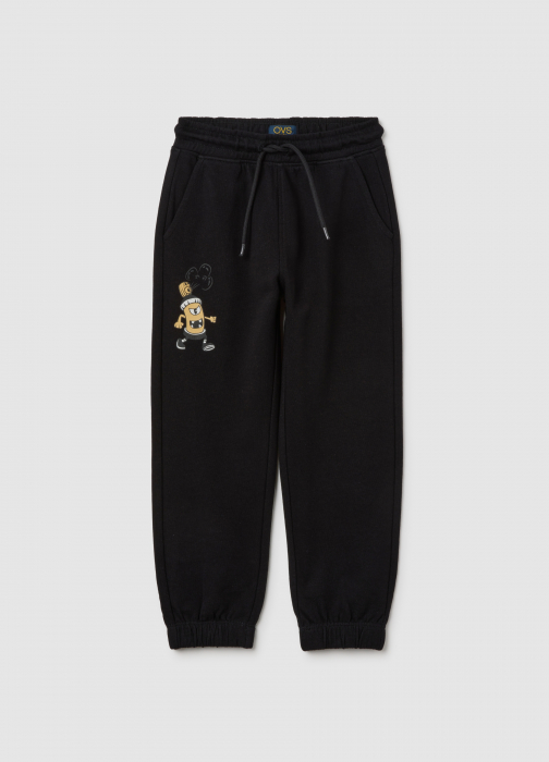 OVS Kids Pantaloni Sport Black Beauty  Baieti 3-10 Ani [1]