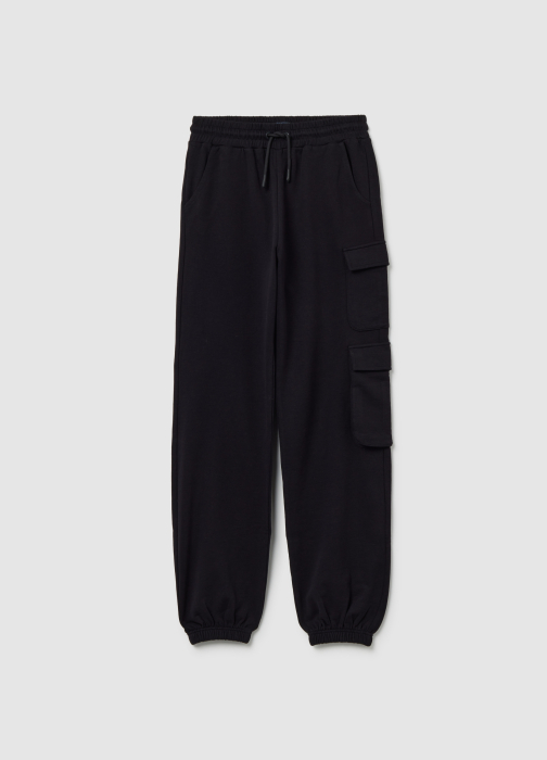 OVS Kids Pantaloni Sport Black Beauty  Fete 10-15 Ani [1]