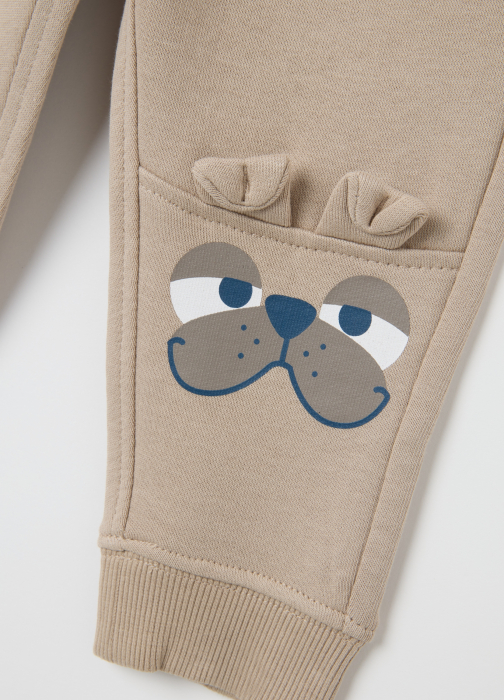 OVS Kids Pantaloni Sport Cobblestone Baieti 9-36 Luni [4]