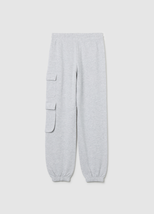 OVS Kids Pantaloni Sport Gri Fete 10-15 Ani [2]