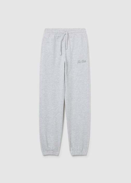 OVS Kids Pantaloni Sport Gri Fete 10-15 Ani [1]