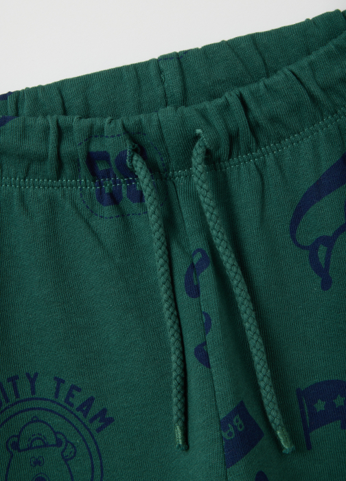 OVS Kids Pantaloni Sport Hunter Green Baieti 9-36 Luni [3]