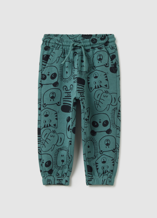 OVS Kids Pantaloni Sport Sagebrush Green Baieti 9-36 Luni [1]