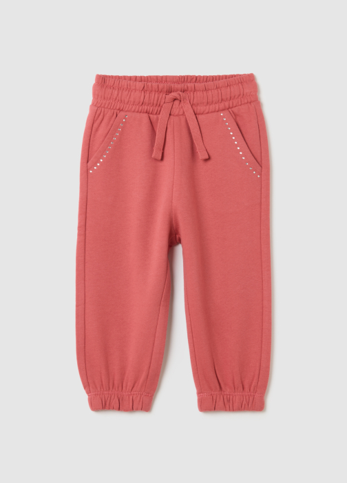 OVS Kids Pantaloni Sport Slate Rose Fete 9-36 Luni [1]