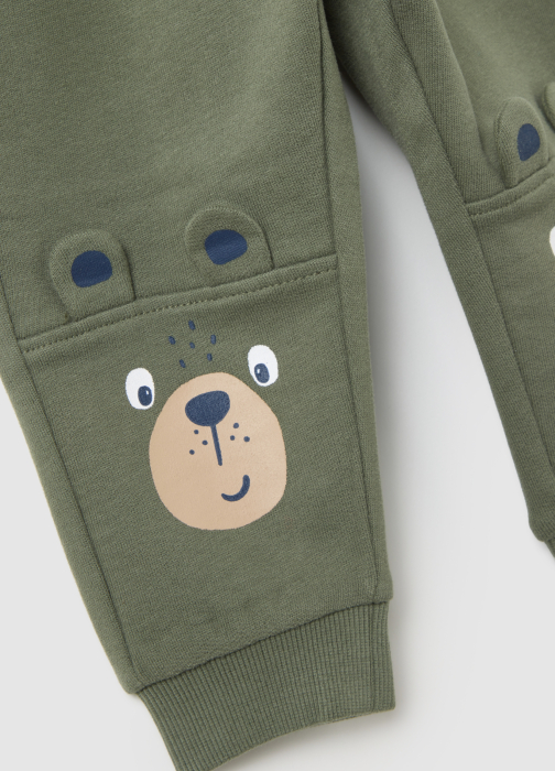 OVS Kids Pantaloni Sport Verzi Baieti 9-36 Luni [3]