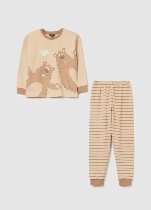 OVS Kids Pijama Antracit Baieti 3-10 Ani [1]